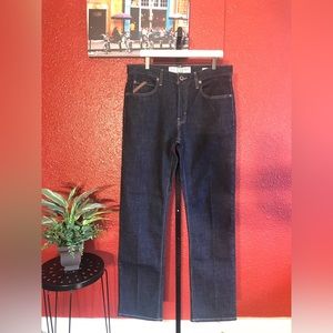 ARIAT. Size 34/34. Dark blue denim.